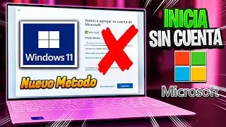 SOLUCION ✅ Instalar Windows 11 SIN CUENTA DE MICROSOFT En 2024 🚀 Cuenta Local