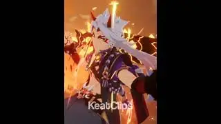 Genshin 1v1 | Itto vs Keqing | KeatClips #genshinimpact #shorts