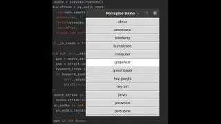 Porcupine Wake Word Engine - Python SDK - Radio Button Demo