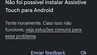 [MENSAGEM DA PLAY STORE ] Não foi possível instalar o aplicativo.(ESSE MÉTODO RESOLVE)