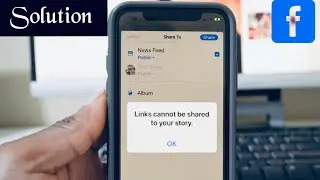 How to Easly Share/Add a clickable link on Facebook Stories
