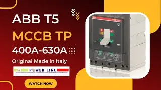 ABB MCCB TP 3Pole 3P 4Pole 400A 500a 630A Circuit Breaker BD Original Made in Italy