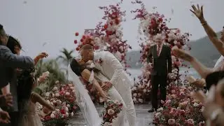 Madeline and Mason @AndaraResortVillas Phuket Thailand wedding video #weddingphuket #weddingthailand