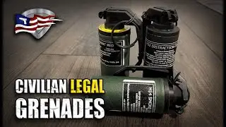 Civilian Smoke And Flash Bang Grenades! /  IWA International