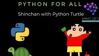Draw Sinchan using Python |python projects | 