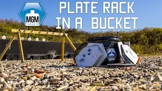 Best Affordable Mobile Steel Targets | Plate Rack in a Bucket | Tactical Rifleman