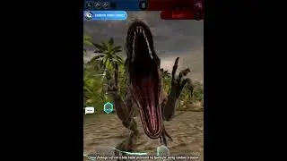 CLEVER GIRL's Awesome Animation! Cautious Double Impact. Jurassic World Alive