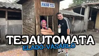 TEJÁRUS ÉS A VÁSÁRLÓ | TEJAUTOMATA + BAKIK