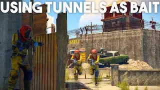 I BAITED THEM INTO THE OUTPOST TUNNELS #shorts