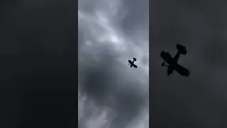 Little Toot Biplane Flyover