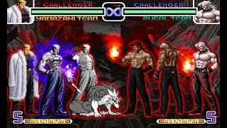 KOF 2002 Yamazaki Team Vs Rugal Team