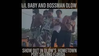 BOSSMAN DLOW AND LIL BABY LINK UP IN FLORIDA ‼️ #shorts