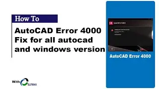 How to AutoCAD not installing Error 4000 fix solution | Autocad error 4000 fix