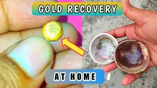 How to gold recovery from scrape gold melting muchi//Gold recovery from dust nehara || Gold recovery