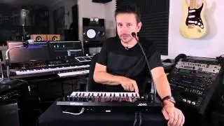 Roland JD-Xi Synthesizer - Building a Track From Scratch