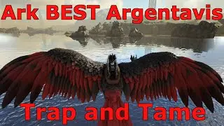 Ark Survival Ascended How to trap Argentavis, Ark BEST Argentavis Trap, ASA How to tame Argentavis