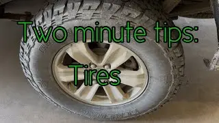 Two Minute Tips: Making sure you have good tires for hunting and fishing