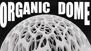 Easy Organic Dome in Blender with Geometry Nodes