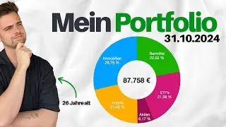 Mein 87.000€ Portfolio als 26-Jähriger | Portfolio-Update November 2024 📈