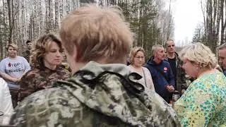 Помним и ценим. 9 мая 2021 г. Защитники земли Северной на станции Шиес.