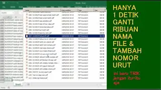 How to Add Thousands of Sequential Numbers to Files with Excel VBA