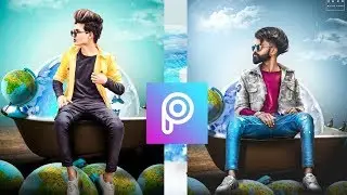 Picsart Save Earth Fantasy photo Editing Totorial | Picsart Step by step ....