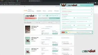 KDP Wizard Tutorials / Bookshelf / Bookshelf Dashboard