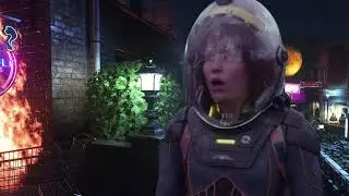 Prometheus Crew Gets Crushed by Rolling Charlie Head in Raccoon City