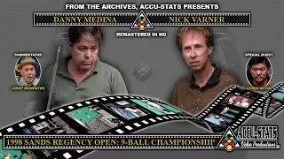 THE GOAT DOES COMMENTARY! Efren Reyes commentates NICK VARNER & DANNY MEDINA - Sands Regency Open 27