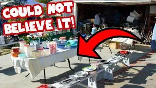 INSANELY CHEAP PRICES AT THE GARAGE SALE