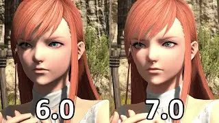 FFXIV Old VS New Graphics Comparison - 