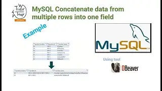 MySQL Concatenate data from multiple rows into one field