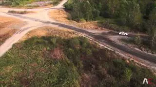 Subaru STI with David Higgins