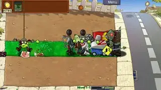 ADVENTURE PLANTS VS ZOMBIES : Ultra Hard Mode , DAY level 1-5 NO CHEAT (Link in Coment)