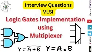 Logic Gates Implementation using Multiplexer #ece #vlsi #osmaniauniversity #engineering #vlsidesign