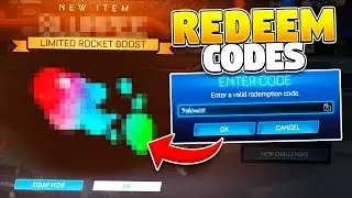 New REDEEM CODES On Rocket League!