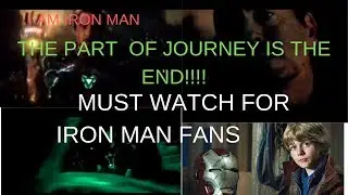 Journey of iron man (tony stark) in avengers endgame in hindi    #rip iron man