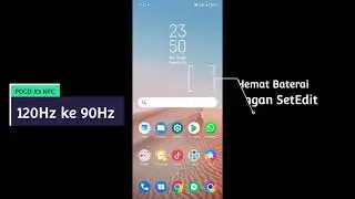Cara Menurunkan Refresh Rate di Poco X3 NFC ke 90Hz. No ROOT!!!