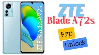 ZTE Blade A72s frp unlock tool #hkmamun996