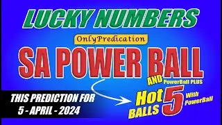Hot Lucky Number for PowerBall & PowerBall Plus 5 April 2024