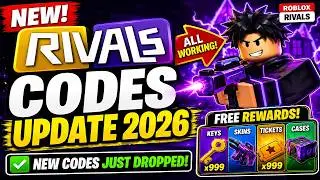 NEW Rivals Codes Update 2026 😱 All Working Roblox Rivals Codes