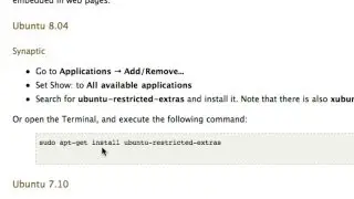 Ubuntu Restricted Formats