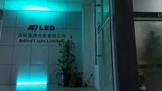 RGB edgelight led bar for light box and Wall washer