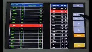 Full auto chemistry analyzer Test& Print list order