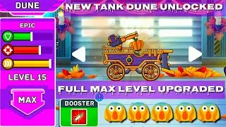 NEW TANK DUNE UNLOCKED FULLY UPGRADED MAX LEVEL HILLS OF STEEL NEW UPDATE V 3.8.0