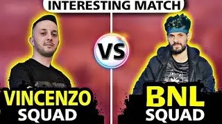 Vencenzo Squad Vs Bnl Squad Clash Squad Custom Match |Garena Free Fire 4 vs 4 Insane Game| Free Fire