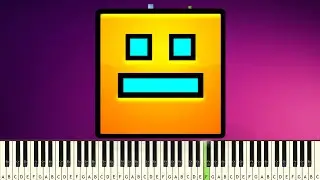 Geometry Dash - Cycles - PIANO TUTORIAL
