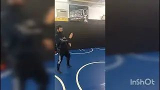 flying ax kick demo and tutorial