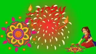 Happy diwali green screen vfx effect video / advance happy diwali green screen video / green screen