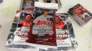 2024 TOPPS CHROME BLASTERS & SERIES 2 VALUE PACKS